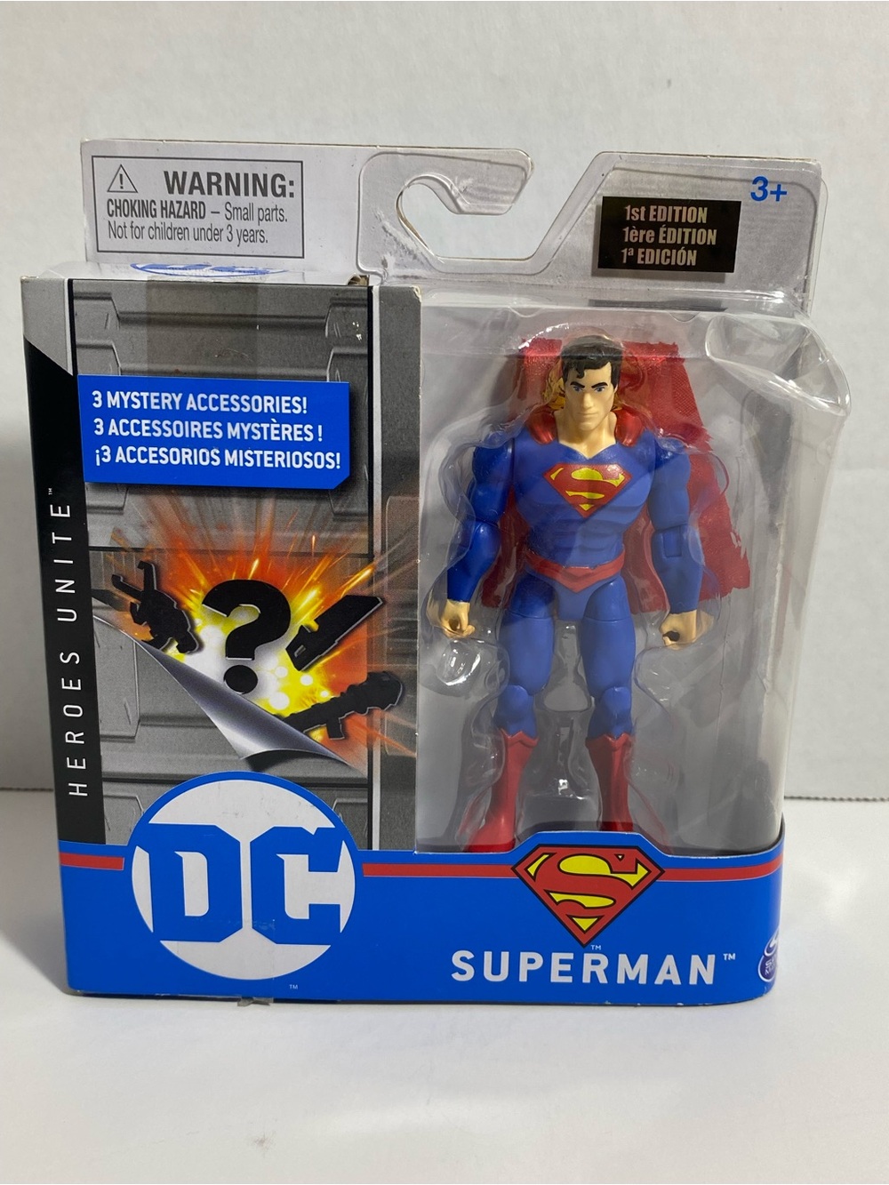 DC HEROES UNITE SUPERMAN FIGURE 1st EDITION